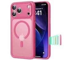ESR Classic Hybrid Dėklas Apple iPhone 17 Pro Max, frosted pink