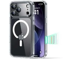ESR Classic Hybrid Dėklas Apple iPhone 17 Pro, skaidrus