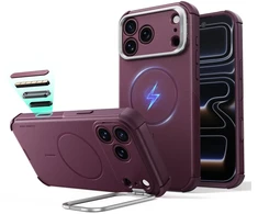 Dėklas Esr Cyber Tough Kickstand Magsafe iPhone 17 Pro Max / 18 Pro Max Deep burgundy