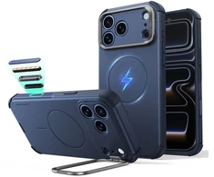 Dėklas Esr Cyber Tough Kickstand Magsafe iPhone 17 Pro / 18 Pro mėlyna