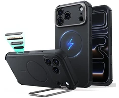 Dėklas Esr Cyber Tough Kickstand Magsafe iPhone 17 Pro / 18 Pro juoda