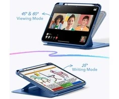 ESR atverčiamas hibridinis dėklas, skirtas iPad 10.9” 2022 / iPad 11” 2024 - Mėlyna