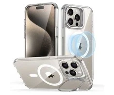 ESR Hybrid HaloLock Dėklas StashStand Apple iPhone 15 Pro Max, skaidrus