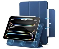 ESR Rebound Magnetic Case for iPad Pro 11" 5 / 6 / 2024-2025 - Navy Mėlyna
