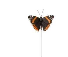 Esschert_Des Dekoracija „Drugelis“ 37000554, 13 cm x 10 cm x 78.6 cm