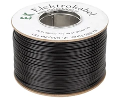 ETB Elektrokabel Garsiakalbio kabelis SMYp 2 x 0.22 mm juodas 300 m