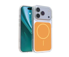 Etteri Hidden Pearl dėklas, skirtas iPhone 17 Pro / 18 Pro 6,3" oranžinis