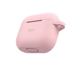 Etteri silikoninis dėklas AirPods 3 šviesiai rožinis