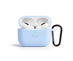 Etteri silikoninis dėklas AirPods Pro 3, šviesiai mėlynas