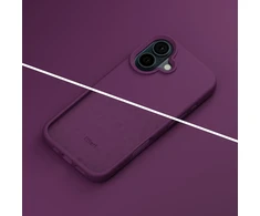 Etteri silikoninis Mag dėklas, skirtas iPhone 17 6,3” tamsios vyšnios spalvos