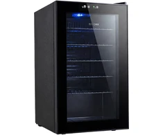 Euhomy BR001-89 70L beverage display šaldytuvas (juodas)