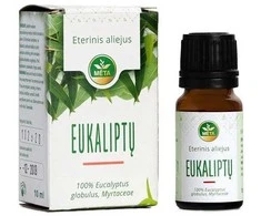 Eukaliptų eterinis aliejus Mėta, 10 ml