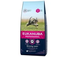 Eukanuba šuniukų ir jaunų mažų veislių sausas sausas maistas šuniukams ir mažiems šunims (PFB) 18 kg