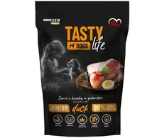 Euphoria BIOFEED Tasty Dogs Life Junior antiena – drėgnas ėdalas šunims – 150g