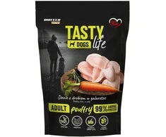 Šunų Maistas - BIOFEED Tasty Dogs Life Paukštienos Šlapias Maistas 500g Be Glitimo