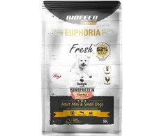 Gyvūnų Maistas - BIOFEED EUPHORIA šviežias suaugusiųjų monoproteininis kalakutas XS/S 50g