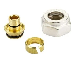 Eurokonus jungtis, Danfoss, PEXa vamzd, 16×3/4″ su vid srieg