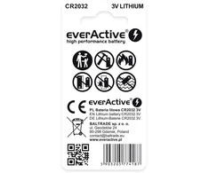 everActive CR2032 mini ličio baterija – lizdinė plokštelė 2 vnt.