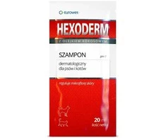 EUROWET Hexoderm - Šampūnas for dogs and cats - 20x20ml