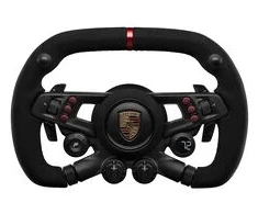 Fanatec CSL Elite Porsche Vision GT Steering Wheel, Suede, OLED Ekranas, 310 mm Plotis – Juodas