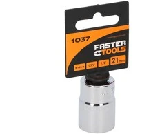 Faster_Tools Varžtų galvutė Faster Tools 1/2″ 21 mm 1037