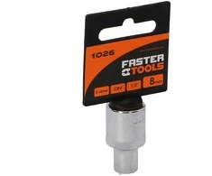 Faster_Tools Varžtų galvutė Faster Tools 1/2″ 8 mm 1026