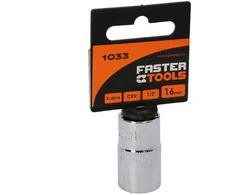 Faster_Tools Varžtų galvutė Faster Tools 1/2″ 16 mm 1033