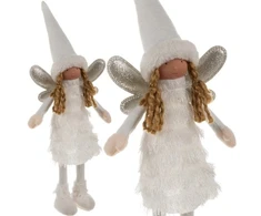 Fairy - Christmas figurine baltas Ruhhy 22342