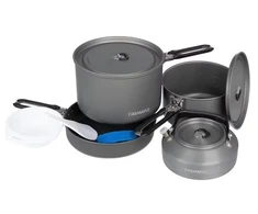 FEP „Fire-Maple Feast 4“ kelioninis virtuvės reikmenų rinkinys – juodas