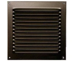 Fepre Aliumininės ventiliacijos grotelės, 150 x 150 mm, rudos