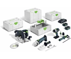 FESTOOL STALIŲ KOMPLEKTAS HKC 55/TPC 18/AGC 18/TB M 137