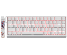 Fierce Gaming Gear (FGG) Madlions FGG Madlions MAD68 HE RGB - US išdėstymas - Magnetic Amber Pro Switches - Pure Baltas (Balta) Magnetinė Žaidimų Klaviatūra