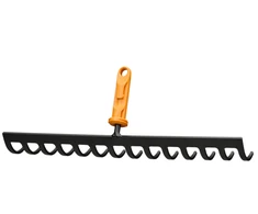 Pro FISKARS GRĖBLYS DIRVAI 14 DANTŲ, METALINIS, GALVUTĖ ONECLICK SISTEMAI
