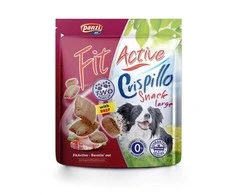 Fit Active Fit_Active Skanėstai Crispillo dideliems šunims, 180 g su jautiena