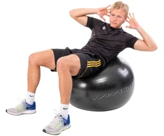 FITNESO MANKŠTOS KAMUOLYS 65CM Juodas PURE 2 IMPROVE 335790