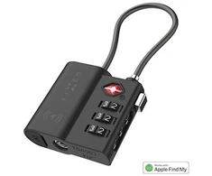 Fixed IŠTAISYTA „Tag Lock“ su „Find My“ palaikymu ir TSA, juodos spalvos