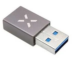 Fixed Fiksuoto ryšio USB-C į USB-A, pilka