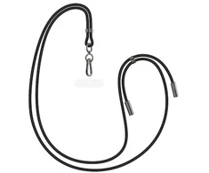 FIXED Neck Cable USB-C, 1.6m, PD 60W, juodas