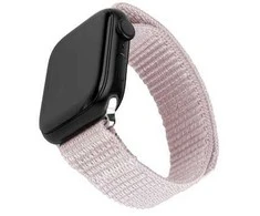 Fixed Fiksuotas | Sportiškas dirželis Apple Watch 42/44/45mm | 160-210 mm | Rožinis auksinis | Nailonas