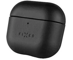 FIXED PodsLeather dėklas skirtas Apple Airpods 4, juodos spalvos