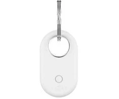FIXED Silky dėklas skirtas Samsung SmartTag2, baltos spalvos
