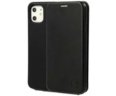 Flexi Vennus Elegance dėklas skirtas Motorola Edge 20 Pro 5G juodos spalvos