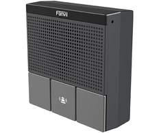 FNV Fanvil A10 garso telefonspynių sistema Juoda, Pilka