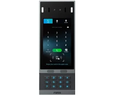 FNV Fanvil i67 vaizdo telefonspynės sistema 2 MP 17,8 cm (7″) Juoda, Pilka