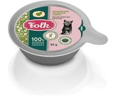 FOLK Kitten Delicate kalakutiena dish – šlapias kačių maistas – 85g