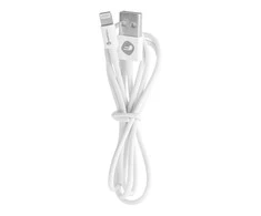 Cable USB A to Lightning Forcell F-Energy 1A Tube 1 m C316 baltas