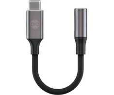 Forever garso adapteris AJC-01 jack 3,5 mm – USB-C juodas