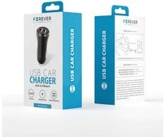 Forever CC-03 automobilinis įkroviklis 2x USB 3,6A juodas