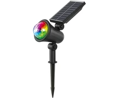 Forever Light LED saulės energija įkraunamas prožektorius SUNARI FME-190 RGB