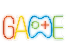 „Forever Light Neon PLEXI LED GAME“ daugiaspalvis FPNE40